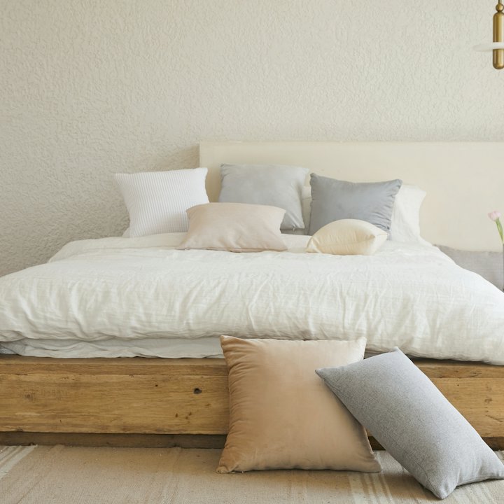 Solid Wood Platform Bed