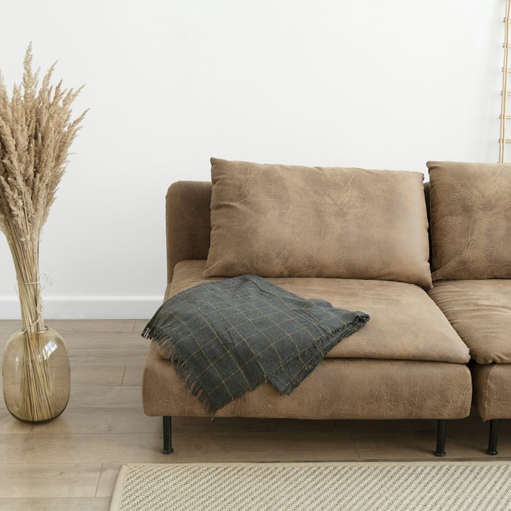 Taupe Lounge Sofa